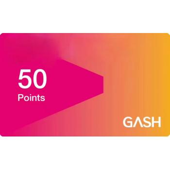 (台服)GASH 游戏卡50点 乐豆 枫之谷 DNF 永恒纪元 GASH点卡